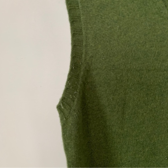 Moth Anthropologie Green Tank Sweater Dress Size S - Picture 4 of 10